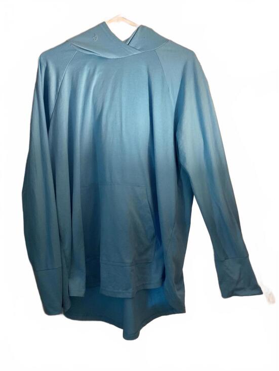 LuLaRoe Tops - LuLaRoe Sky Blue Hoodie Size 2XL